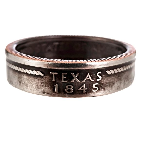 Texas Coin Ring - Picture 1 of 1